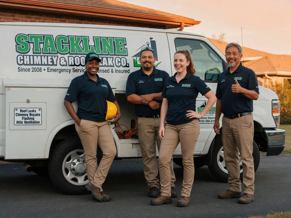 Chimney flashing repair company in Bayview, ID